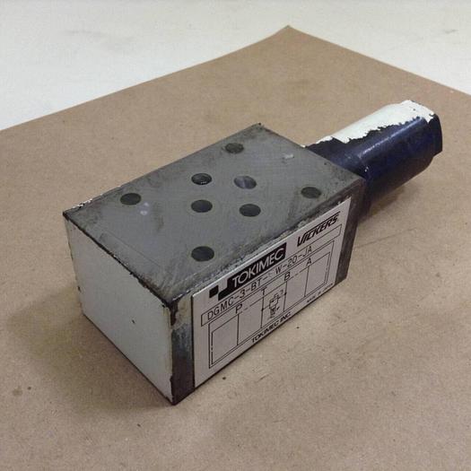 Used TOKIMEC Valve DGMC-3-BT-FW-20-JA #78626