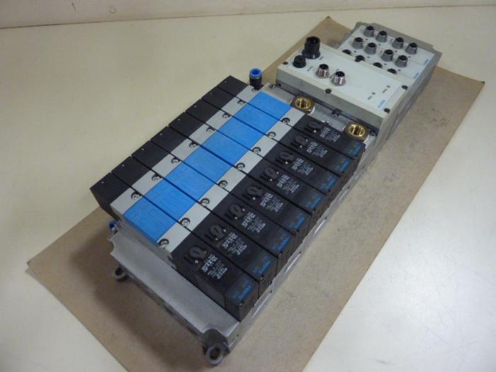 Used FESTO Control Block w/ Valves IFB8-03 #52792