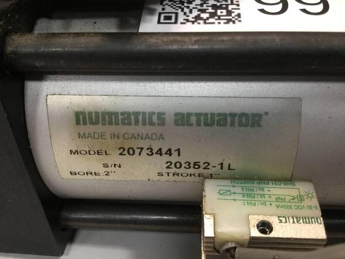 Used NUMATICS Actuator 2073441 #99116