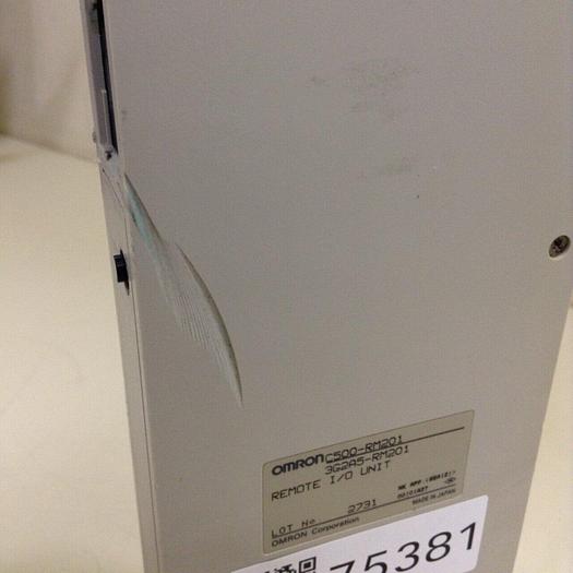 Used OMRON I/O Module C500-RM201 #75381