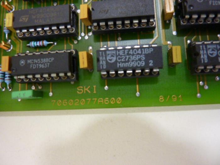 Used AEG Circuit Board 70602077A600 #53413