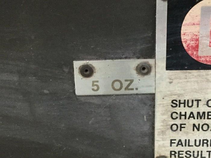 Used CINCINNATI MILACRON 5 Oz Injection Unit VT85-5 / IU Used