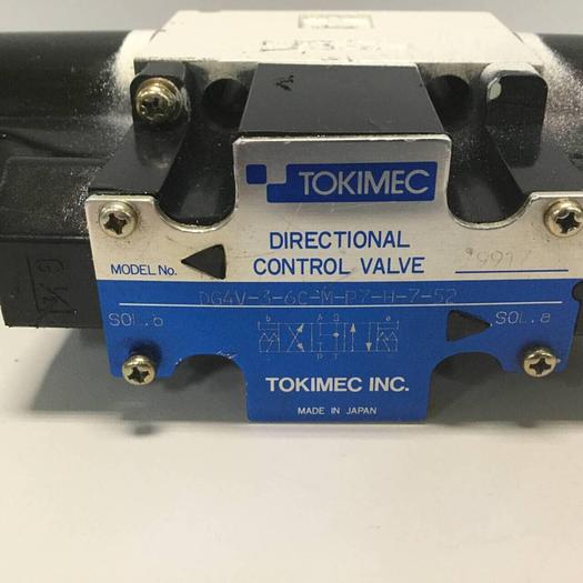 Used TOKIMEC Directional Control Valve DG4V-3-6C-M-P7-H-7-52 #95000
