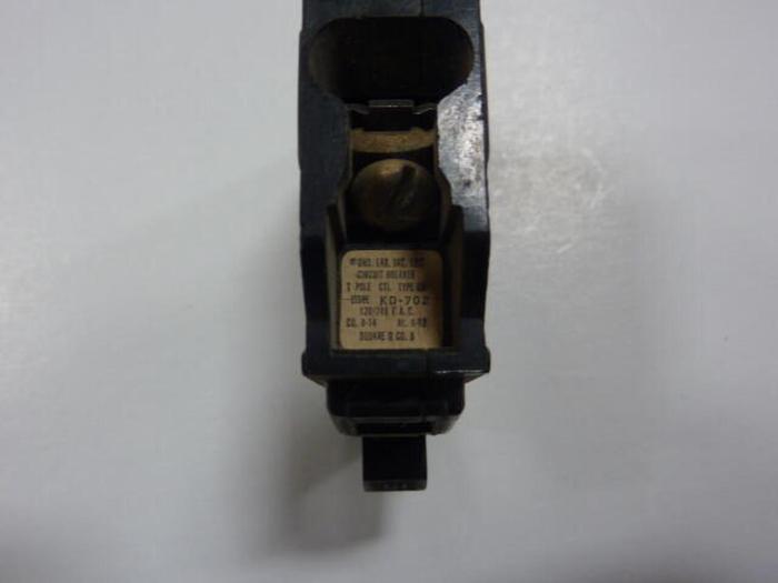 Used SQUARE D 15 Amp Circuit Breaker QO115 #27754
