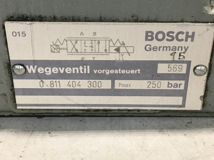 Used BOSCH Proportional Servo Valve 0 811 404 300 Used