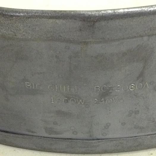 Used BIG CHIEF 1800 Watt Heater Band BC12060A #69627