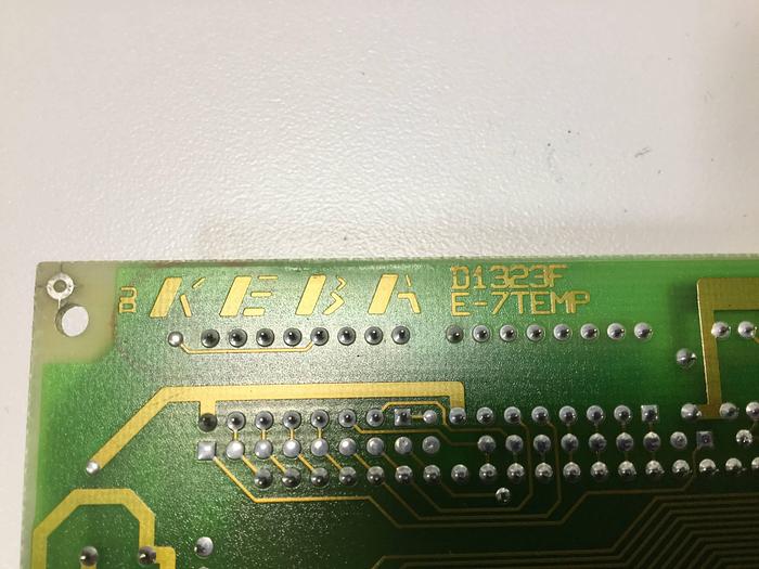 Used KEBA Circuit Board E-7TEMP D1323F Used