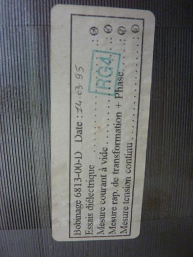 Used N ERGY 0.948 kVA Transformer 6813/00D #53517