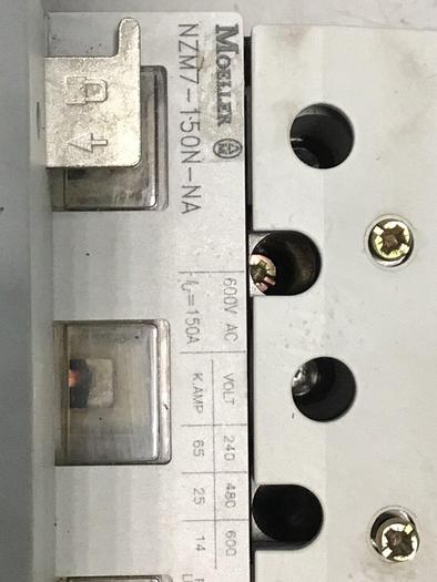 Used MOELLER Breaker & Switch NZM7-150N-NA #137125
