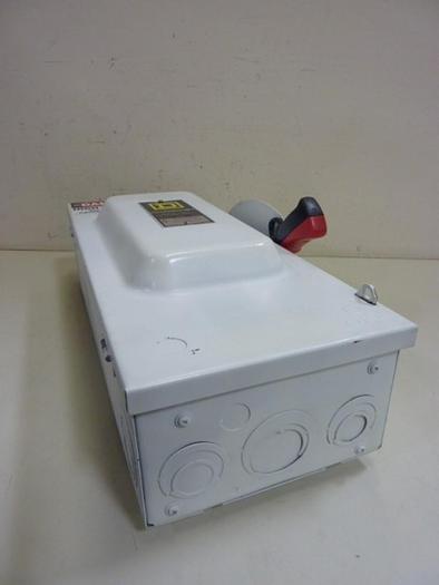 Used SQUARE D Disconnect Switch HU363 SER F1 #66738