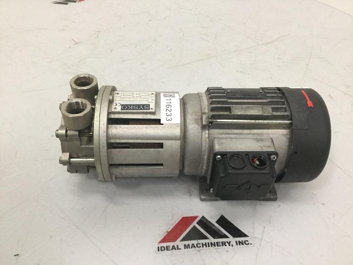 Used SYSKO CORPORATION Pump & 3 PH Motor CY-4281.0069 #116233