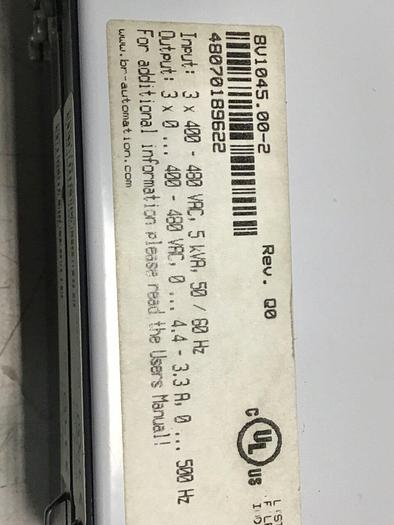 Used B&R Servo Drive 8V1045.00-2 #131121