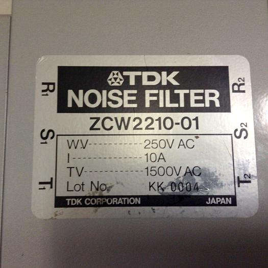 Used TDK Noise Filter ZCW2210-01 #72892