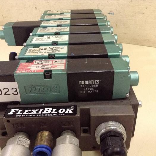 Used NUMATICS Control Block w/ Valves 082SA415M #80023
