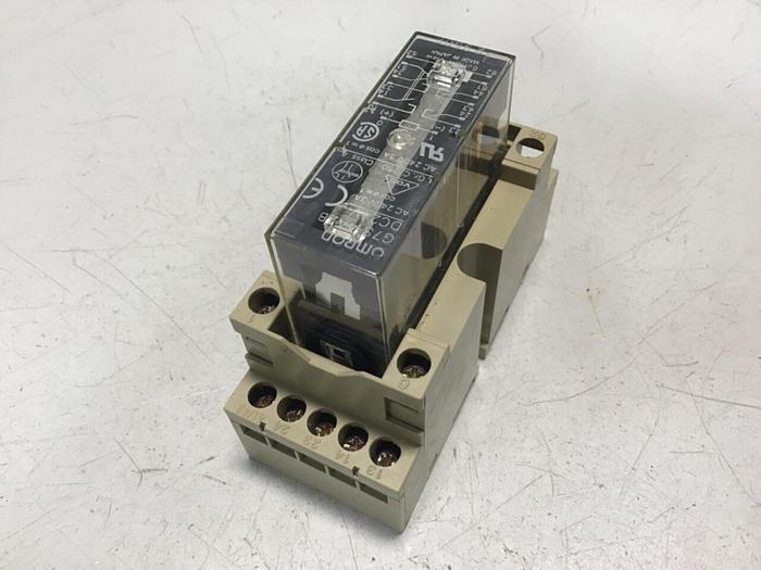 Used OMRON Relay & Socket G7S-4A2B P73-14F #119332