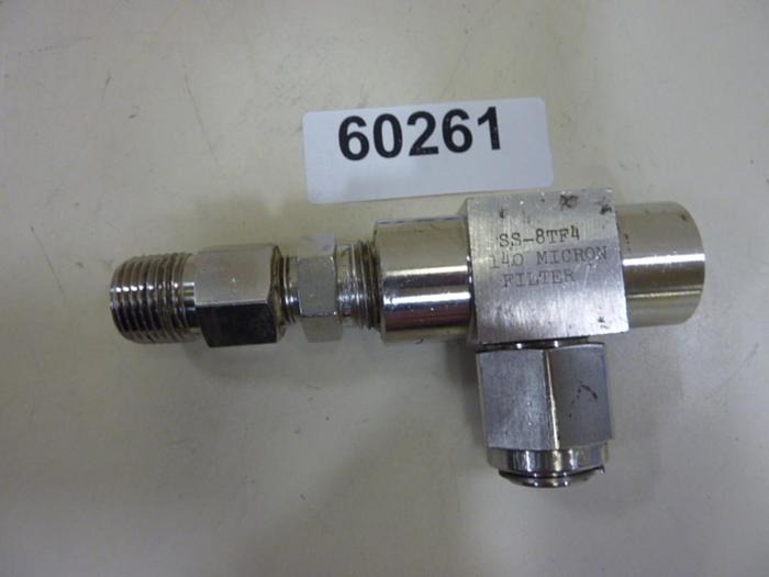 Used NUPRO CO Particulate Filter SS-8TF4 #60261