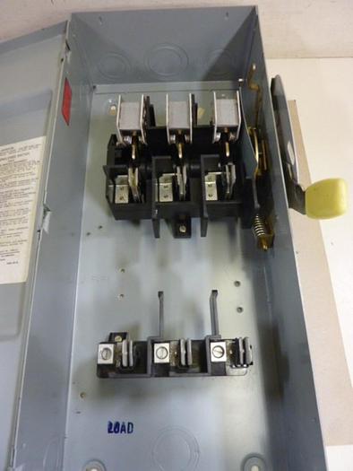 Used CROUSE HINDS 100 Amp Safety Switch HH363 #65452