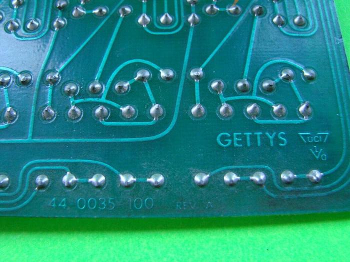 Used GETTYS Circuit Board 44-0035-00 Used