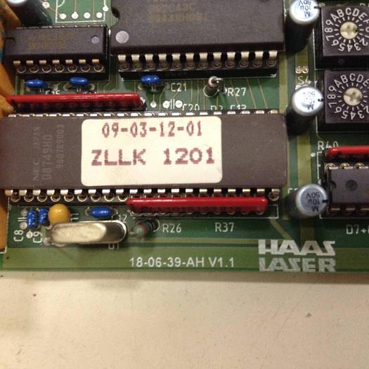 Used HAAS Circuit Board 18-06-39-AH V1.1 #68641
