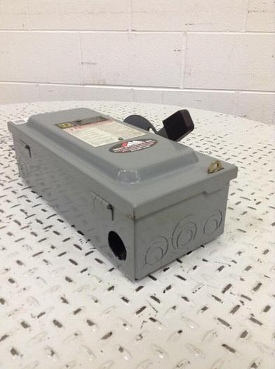 Used SQUARE D General Duty Safety Switch D322N #84512