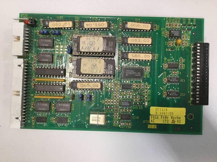 Used BACHMANN Circuit Board CC11/4 E06048/00 002 #100585