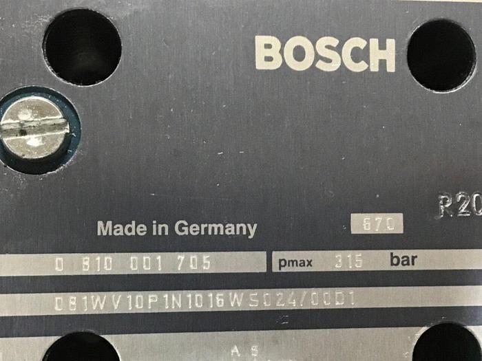 Used BOSCH Valve 0 810 001 705 Used