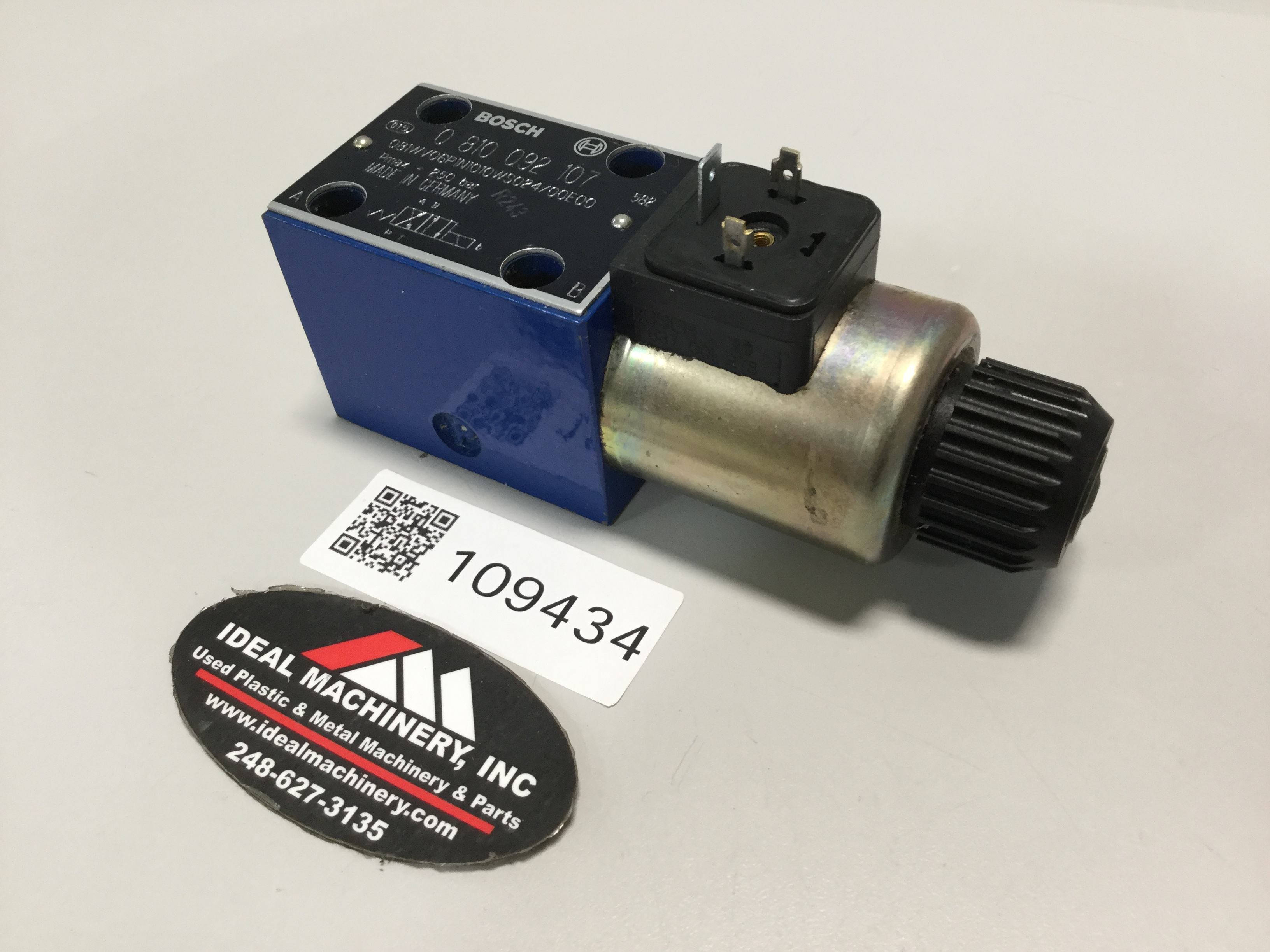 Used BOSCH Valve 0 810 092 107 Used