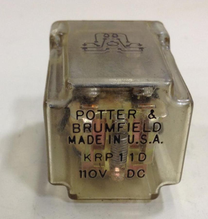 Used POTTER & BRUMFIELD Relay KRP11D USED