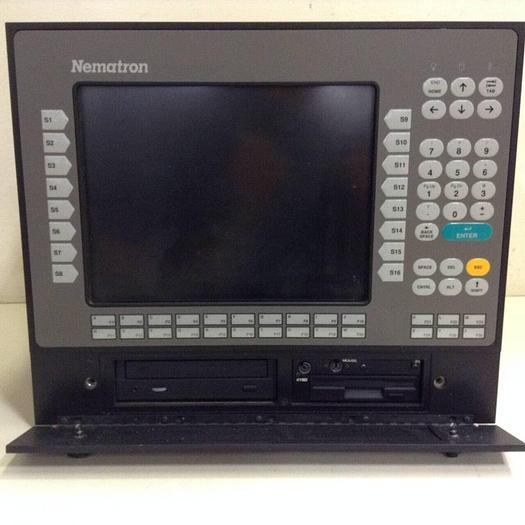 Used NEMATRON CORP Operator Interface IC66A1-B431F561 Used
