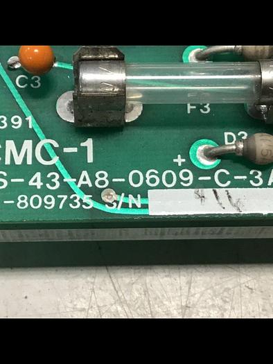 Used CINCINNATI MILACRON CMC-1 Board ES-43-A8-0609-C-3A USED