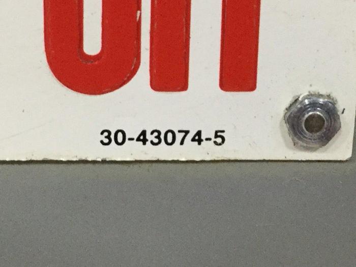 Used CUTLER HAMMER Heavy Duty Safety Switch DH362FGK #109263