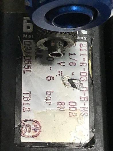 Used BURKERT Solenoid Valves & Manifold 413-G-06 #116032