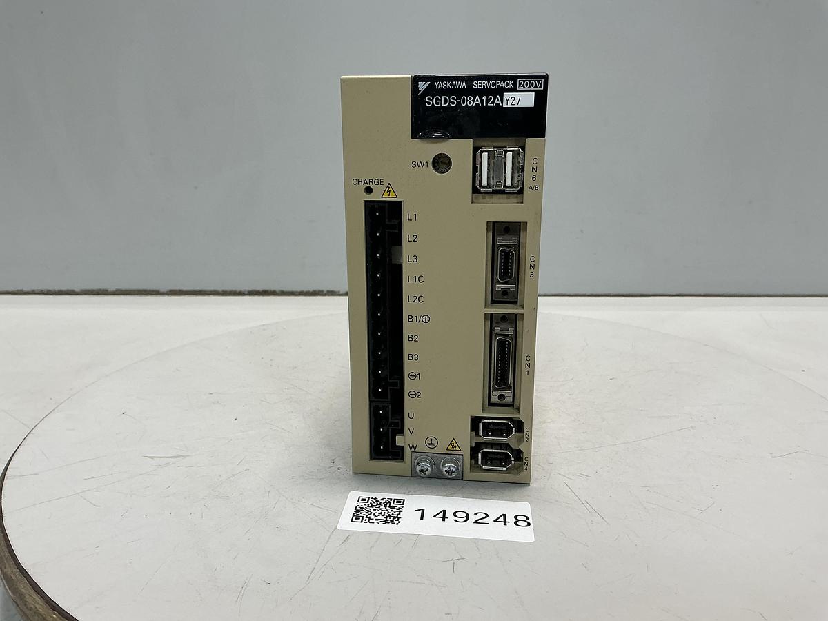 Used YASKAWA ELECTRIC SGDS-08A12AY27