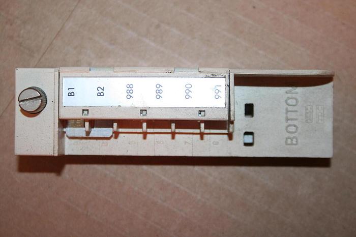 Used HONEYWELL Terminal Block 621-9949 #11518