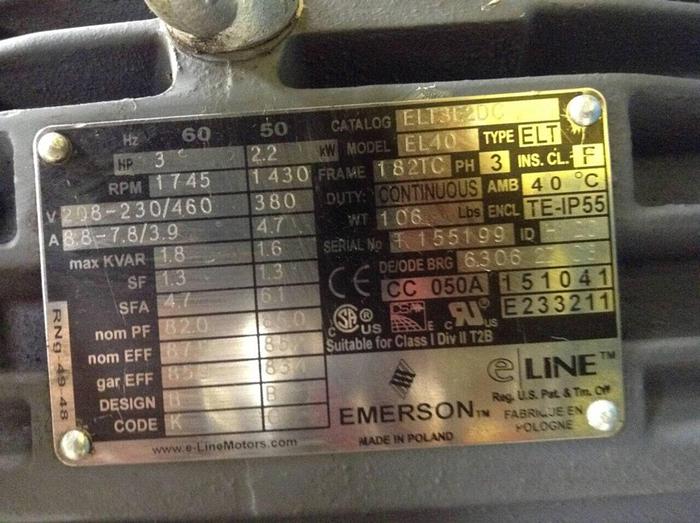 Used MICHIGAN FLUID POWER Hydraulic Power Pack RM-08-22 Used