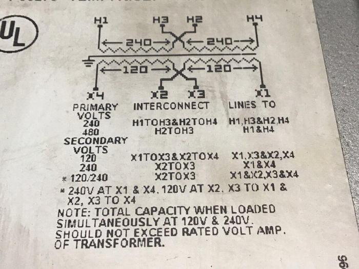 Used DONGAN .500 kVA Transformer 85-1025SH Used