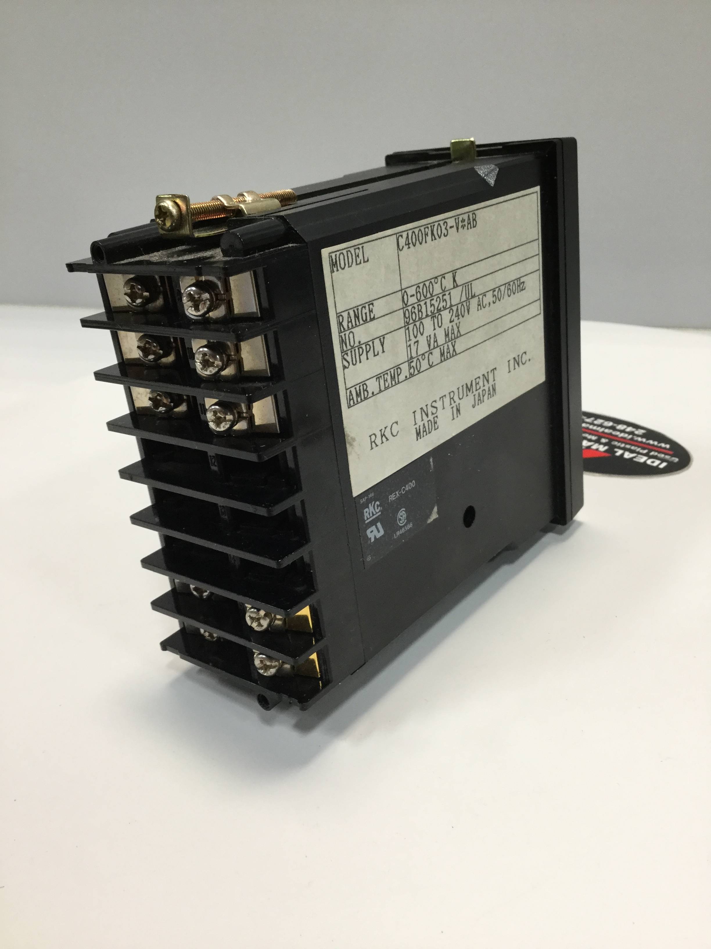 Used RKC Temperature Control REX-C400FK03VAB USED