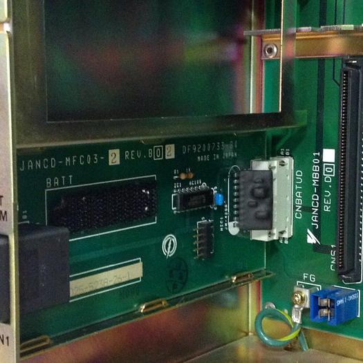 Used YASKAWA ELECTRIC Motoman Card Rack JZNC-MRK04-1E Used