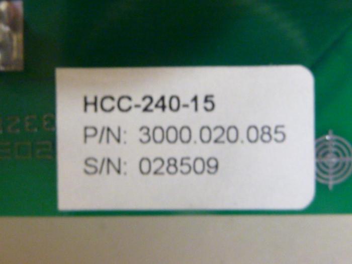 Used AMERICAN MSI System 3 Heater Control Card 3000.020.085 Used