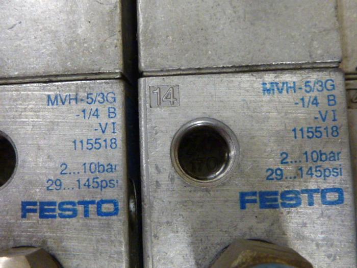Used FESTO Control Block / Valve Terminal IFB8-02 #52855