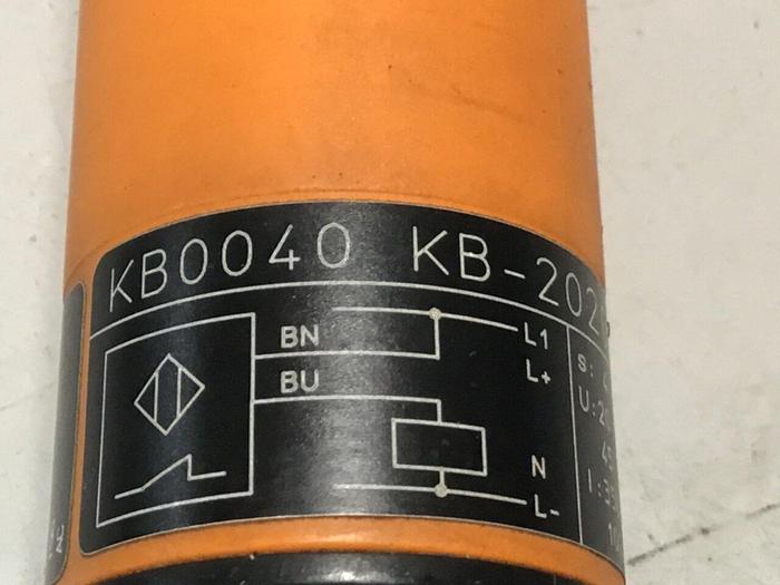 Used IFM Proximity Switch KB0040 KB-2020-BBOA #126835