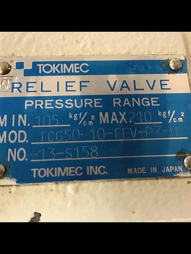 Used TOKIMEC Valve DG4V-3-0B-M-P7-H-7-52-P12 Used #145654