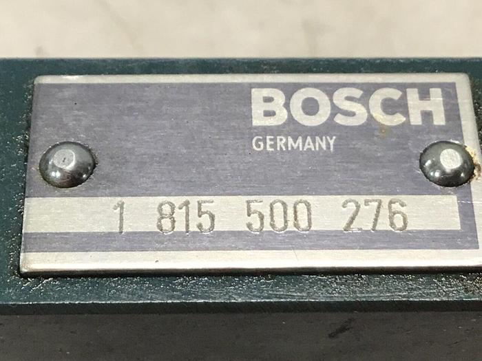 Used BOSCH Valve 1 815 500 276 #123161