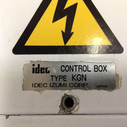 Used IDEC Control Box w/ Emergency Stop Button KGN #72853