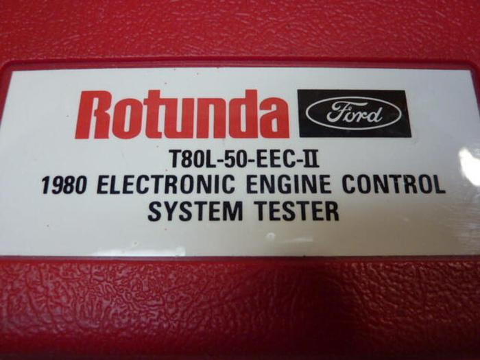 Used FORD Rotunda Engine Tester T80L-50-EEC-II #30225