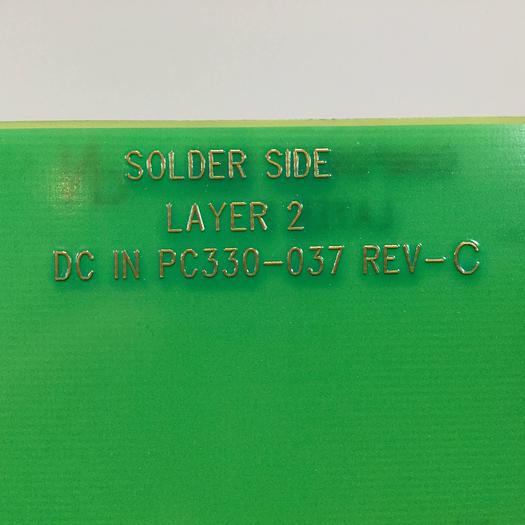 Used VAN DORN DC Input Board 330037 PC330-037 Used