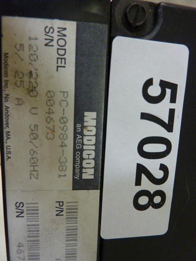 Used AEG Programmable Controller PC-0984-381 #57034