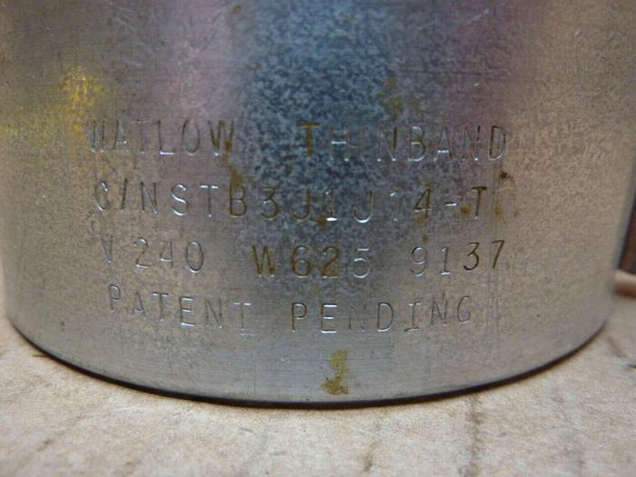 Used WATLOW 625 Watt Heater Band STB3J1J14-T Used