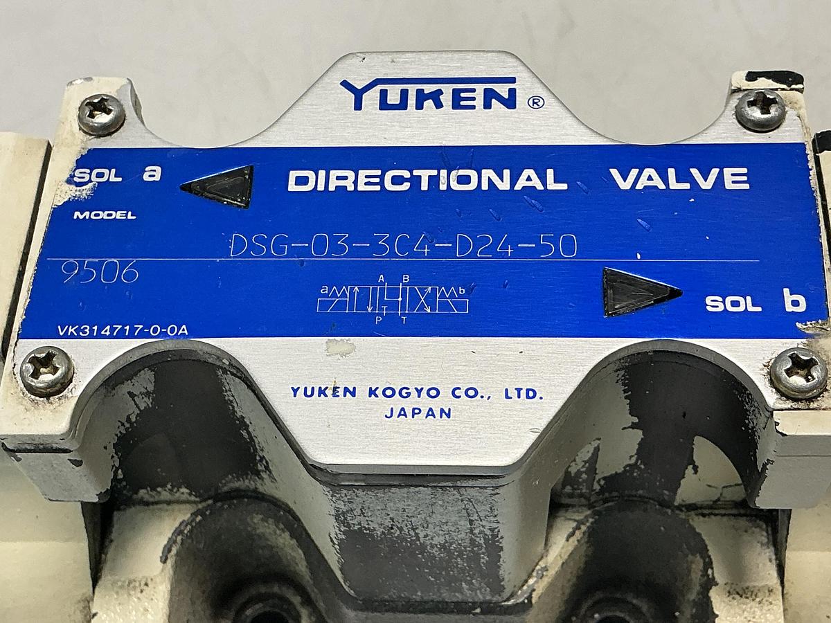 Used YUKEN DSG-03-3C4-D24-50
