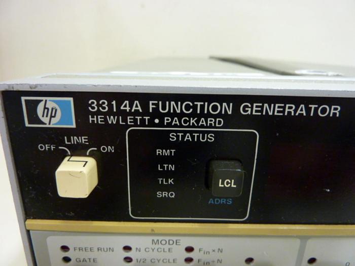 Used HEWLETT PACKARD Function Generator 3314A Used